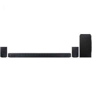 Soundbar Samsung HW-Q990C, 11.1.4, 656W, Bluetooth, Wi-Fi, Subwoofer Wireless, Dolby Atmos, Negru Titan
